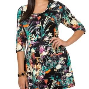 Flower Patterned Tunic